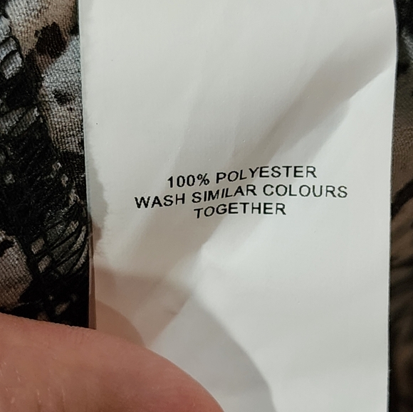 Missguided Plus Snake Print V-Neck  Short Sleeve Casual Chic Dress Size 14 - Picture 4 of 5